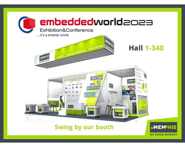 Product Legacy and latest memory technologies come together at MEMPHIS Electronic booth at embedded world 2023 image