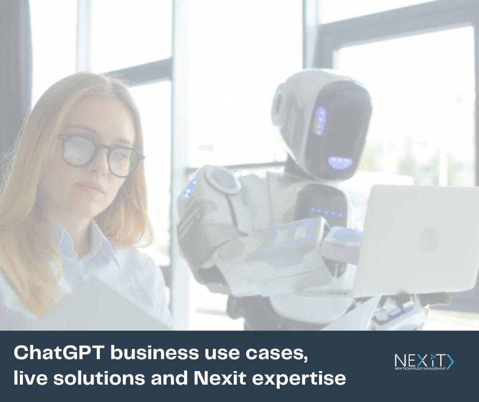 Product ChatGPT: business use cases, live solutions and Nexit expertise image