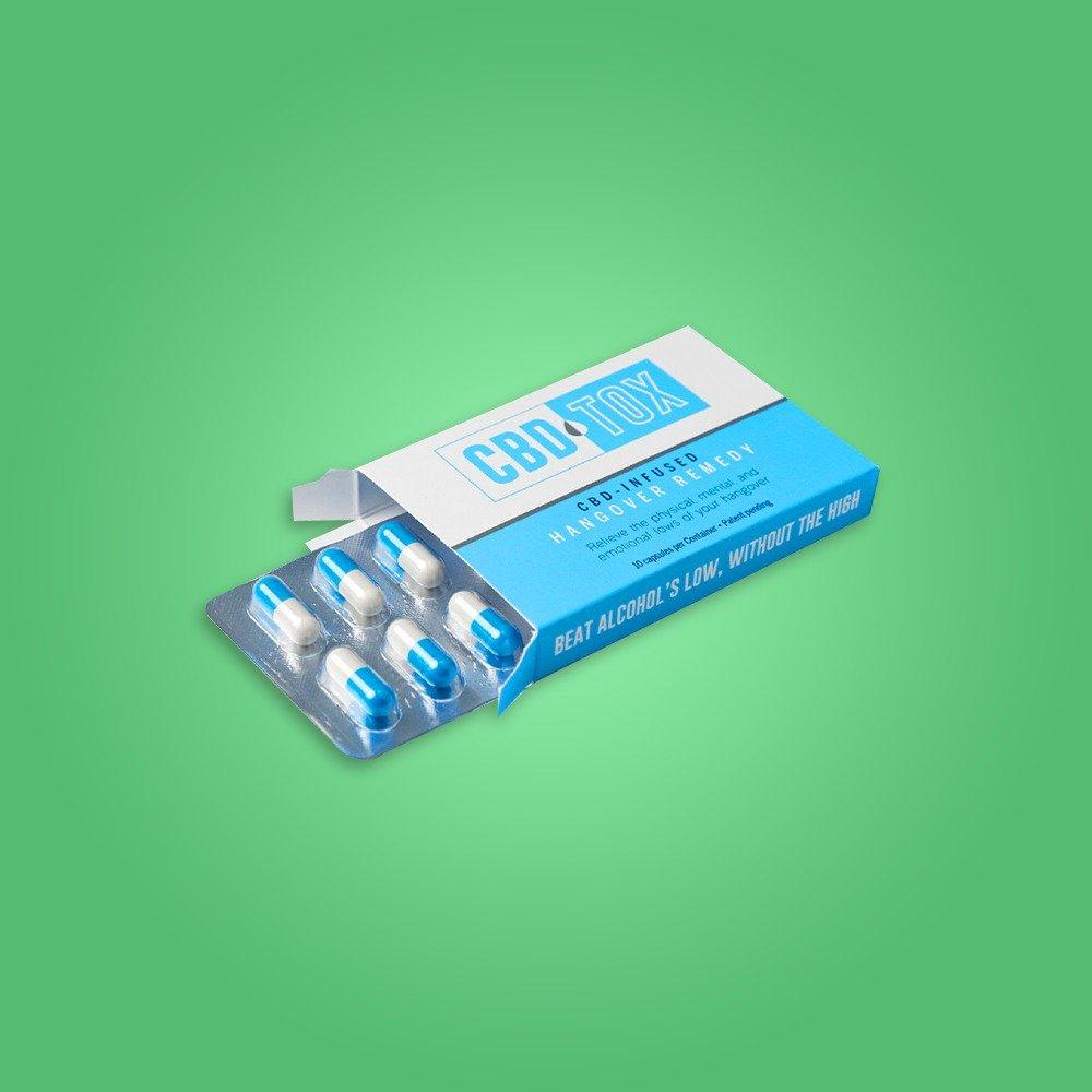 Product: Custom CBD Pills Boxes | Pioneer Custom Boxes