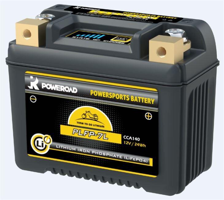 Product Lithium Powersport Battery PLFP-7L CCA 140A - 「POWEROAD」 image