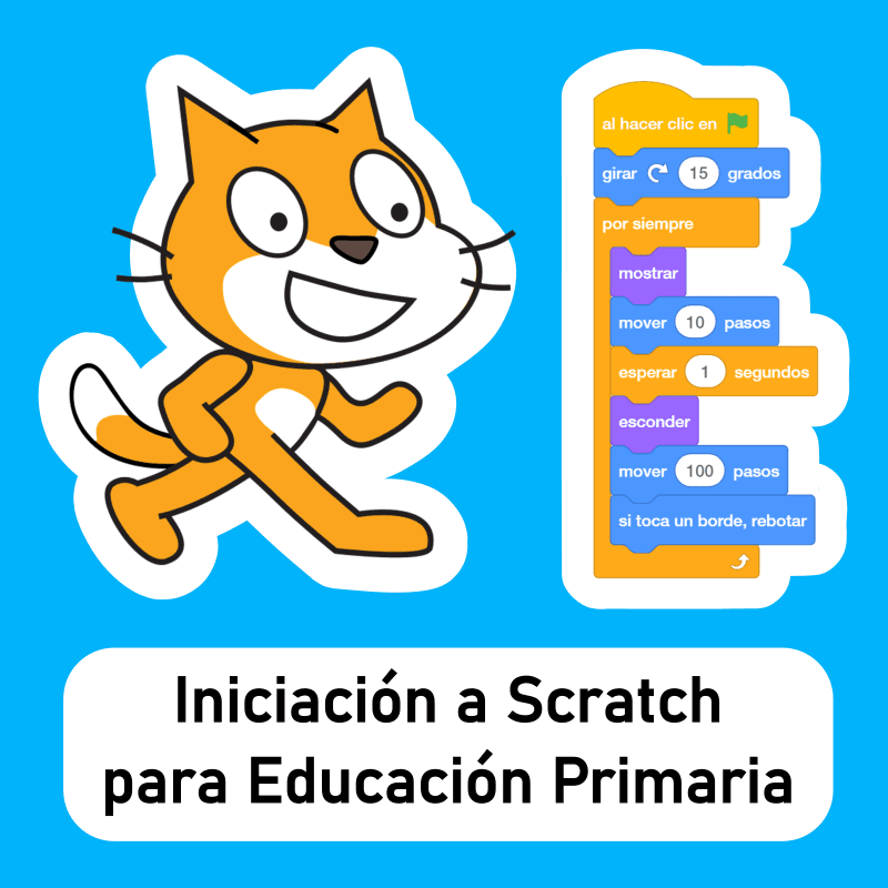 Product Curso Online autoguiado de Iniciación a Scratch para Educación Primaria - Prodel, S.A. image