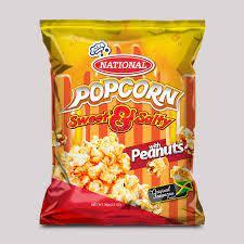 UseCase: NATIONAL SWEET & SALTY POPCORN WITH PEANUTS 50G (CASE 60)