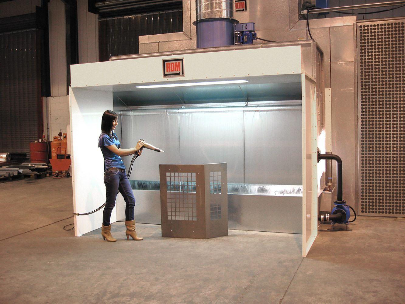 Product Powder Coating Booths - From RDM Engineering - Contact Us Today image