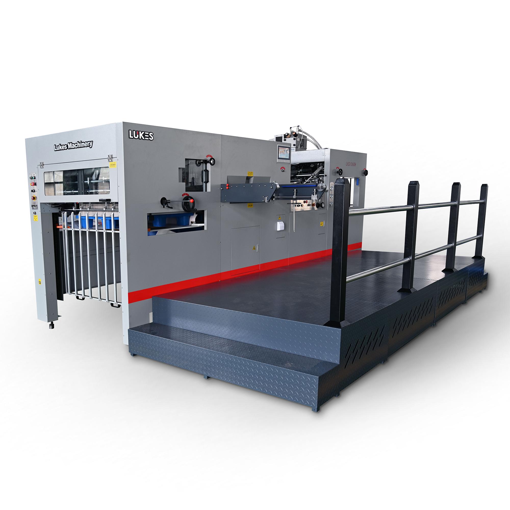 Product 1060H Automatic Corrugated Die Cutting Machine - Lukes Machinery image