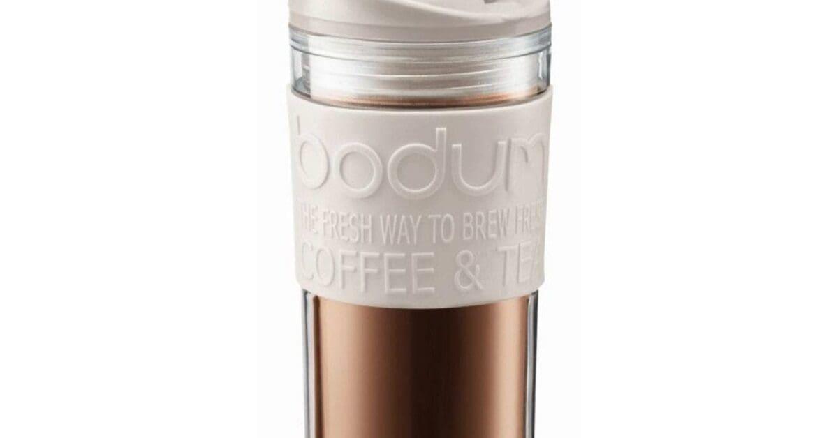 Product Bodum Travel Mug 0.35L – Off White – Shop Coffee image