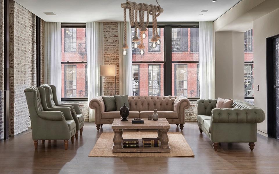 Product LIVING ROOM Modern Sofa Set - Sleek Living image