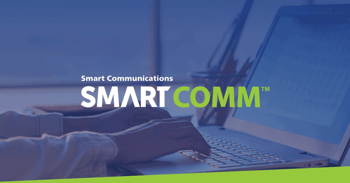 Product SmartCOMM | Next-Generation Customer Communications Management image