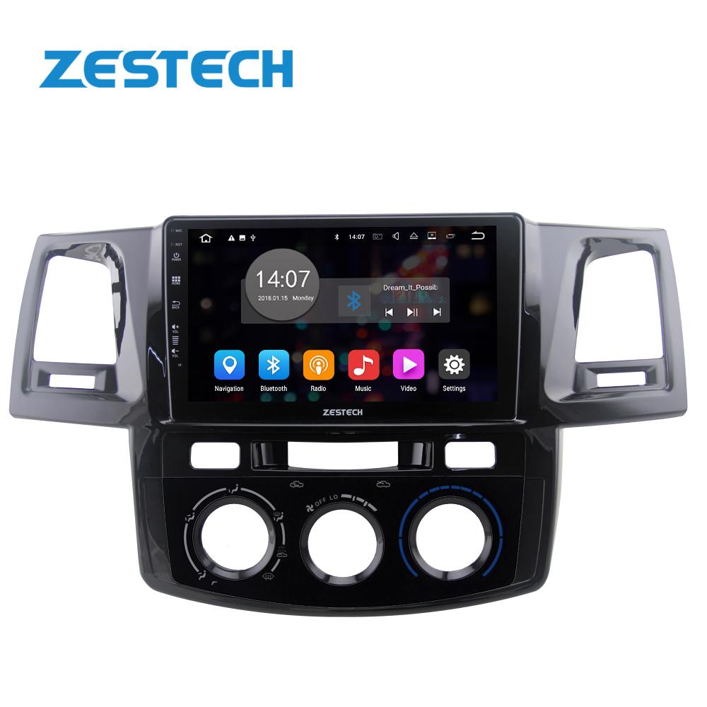 Product ZESTECH 9" MTK8259 Android 10 car radio gps touch screen for Toyota Hilux 2007-2015 system radio dvd multimedia autostereo - Shenzhen Zest Technology Co., Ltd. image