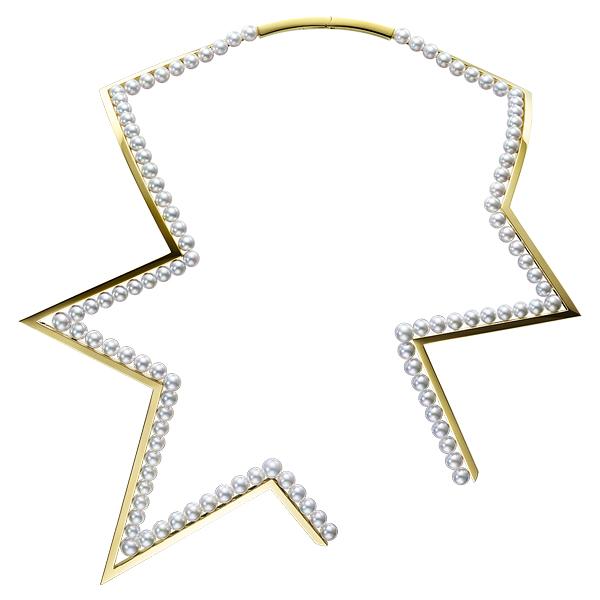 Product abstract star Necklace P-16554-18KYG|Necklaces/abstract star|TASAKI Official Website image