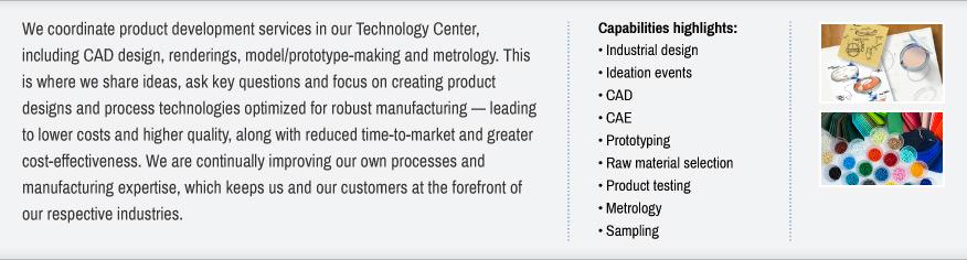 Product Capabilities - Technimark - Turnkey Injection Molding - Packaging, Healthcare & Industrial Markets image