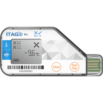 Product ITAG4 Bio Single use USB PDF data logger - TempSen image
