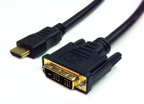 Product HDMI Male to DVI Male cable, 1 M (3.3 ft.) — Tera Grand image