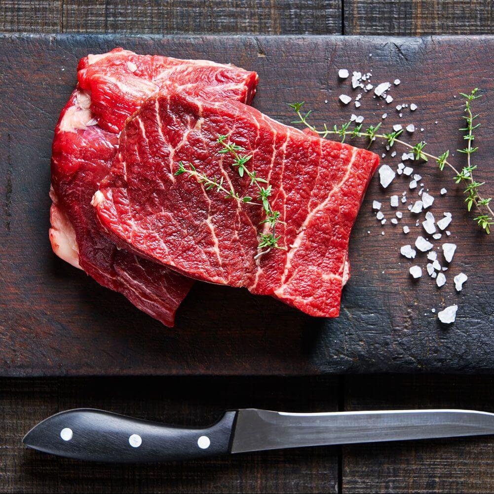 Product Flat Iron Steak 1 x 225g - The Black Farmer image