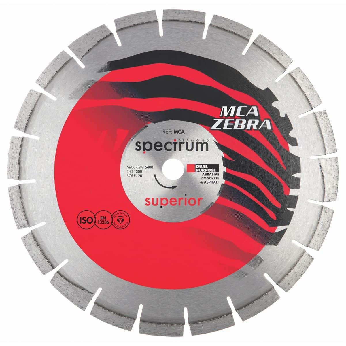 Product Spectrum Superior Zebra Dia Blade - Abrasive - 180/22.23mm - Toner Damp Proofing Ltd image