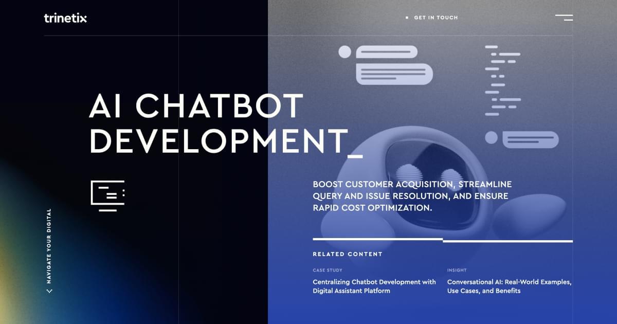 Product AI Chatbot Development | Digital Assistants | Trinetix image