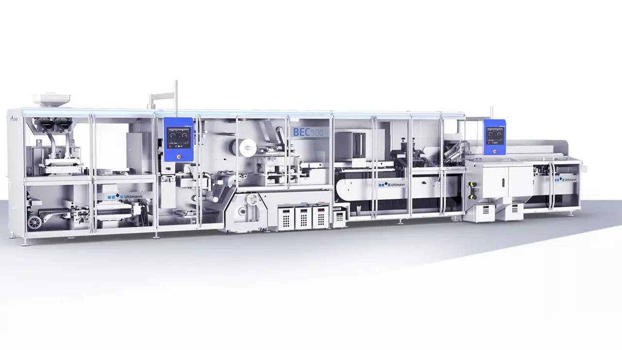 Product BEC 500 blister line: Maximum flexibility in pharmaceutical packaging: Uhlmann Pac-Systeme image