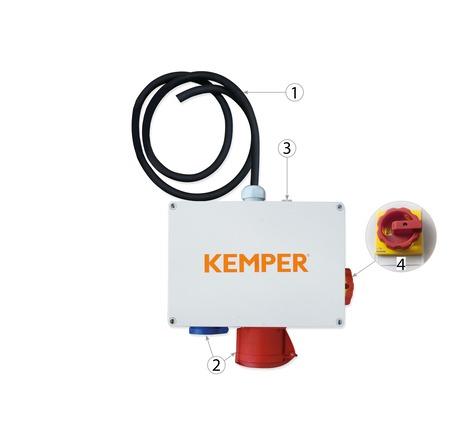 Product KEMPER Start-Stop Set (Power Supply By Cable 16 A - Ø Damper 160 mm - 400 V) (998 103 530) - Welding & Welder image