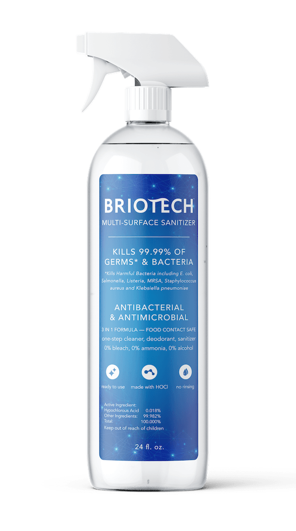 Product Briotech Disinfectant/Cleaner – 24 oz Spray (case) | Wheelio Products image
