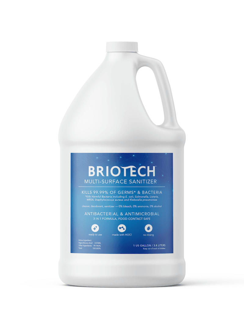 Product Briotech Disinfectant/Cleaner – 1 Gallon Jug  Case | Wheelio Products image