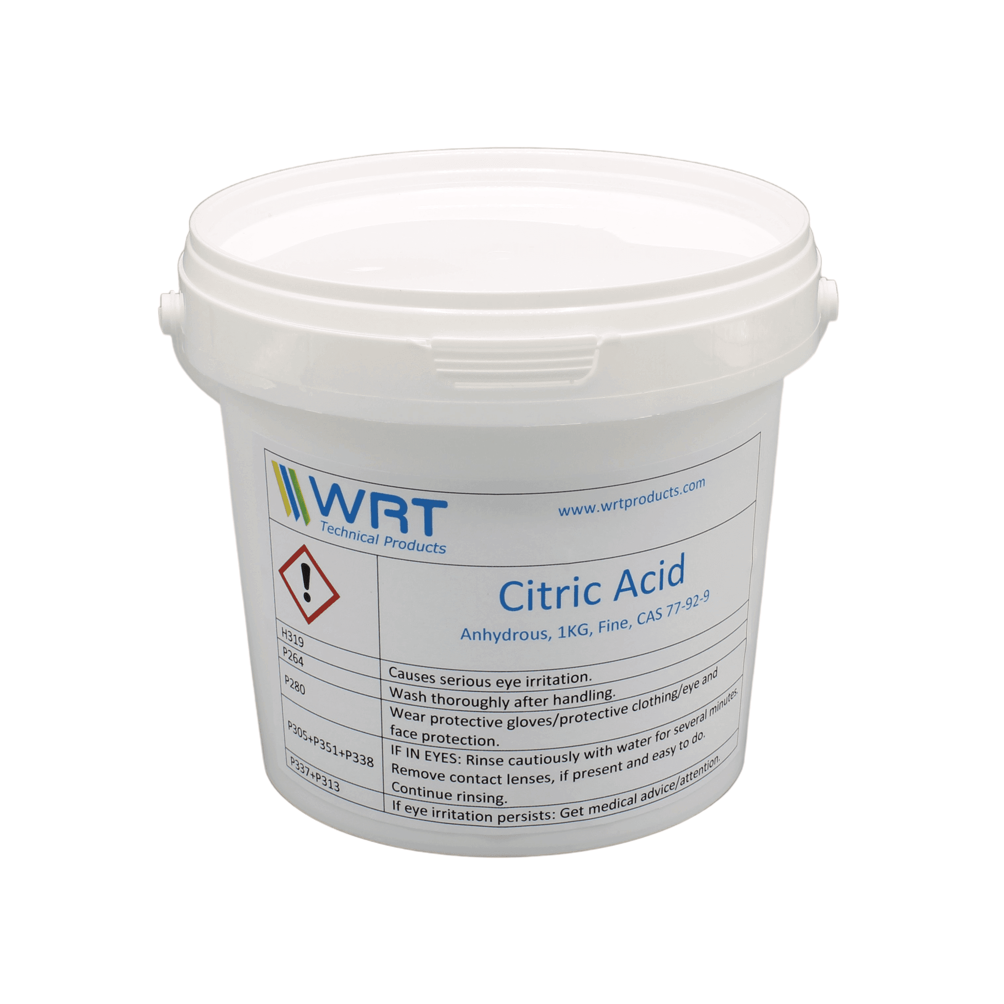 Product Citric Acid 1 kg Anhydrous Fine - WRT Products image