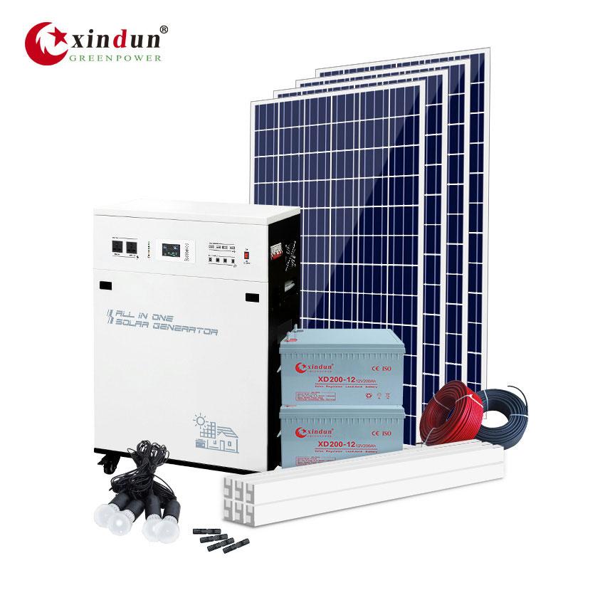 Product 3.5 KW/3KW Solar System Cost Price 24V Factory Wholesale image