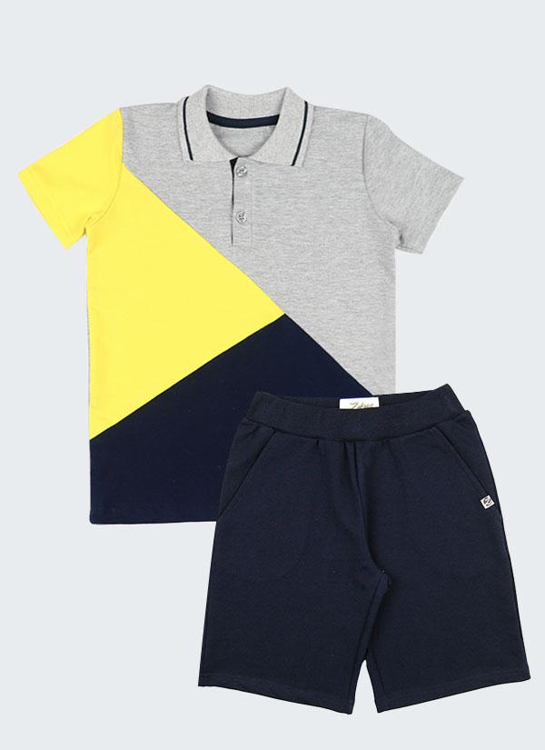 Product Спортна риза и къс панталон | Момчета 2 - 5 г. | Zinc image