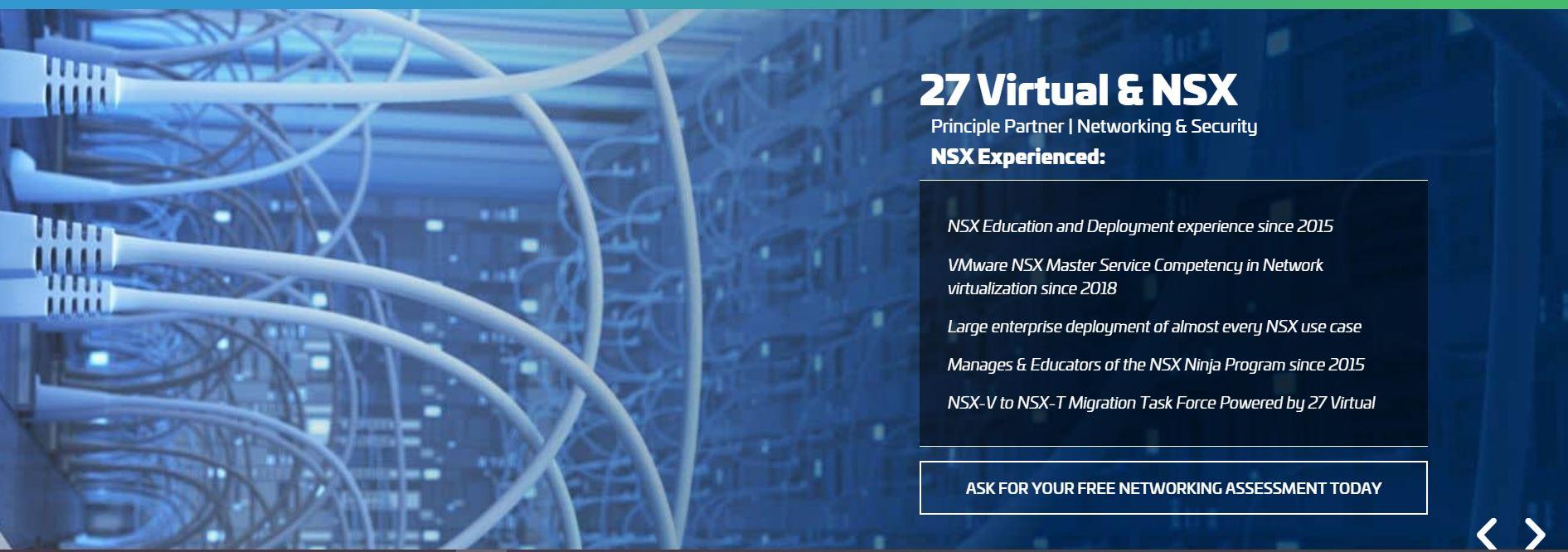 Cloud Architecture Services | VMware Support | 27 Virtual