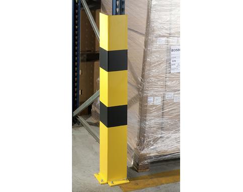Product Rack protector - 2 sides - yellow - H: 1200 mm - Alkobel image