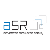 aSR advanced Simulated Reality's Logo