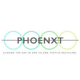 Phoenxt (read as Phoenix-t) - Fabric & Textile Waste Recycling Logo