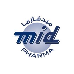 MIDPHARMA –Middle East Pharmaceutical & Chemical Industries Company. Logo