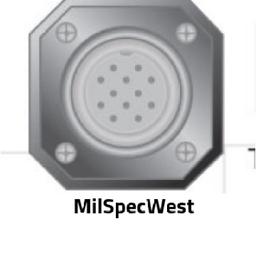 MilSpecWest Push-Pull Connectors Logo