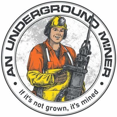 An Underground Miner's Logo