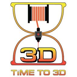 Time To 3D Logo
