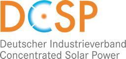 DCSP German Association for Concentrated Solar Power's Logo