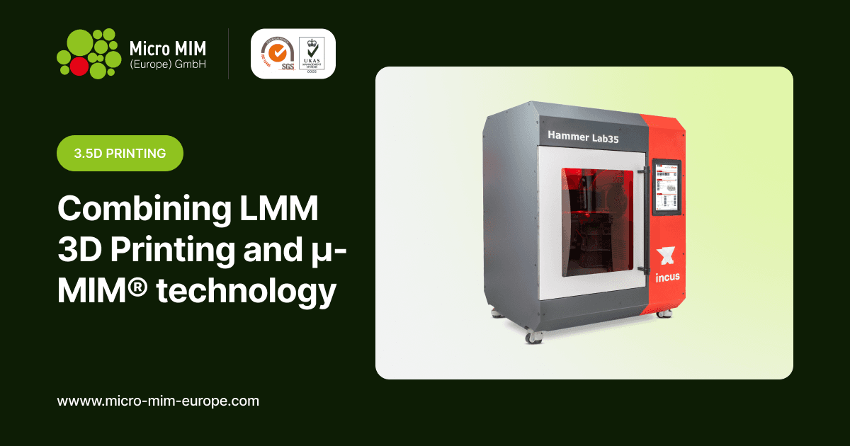 Product 3D printing • Micro MIM Europe GmbH image