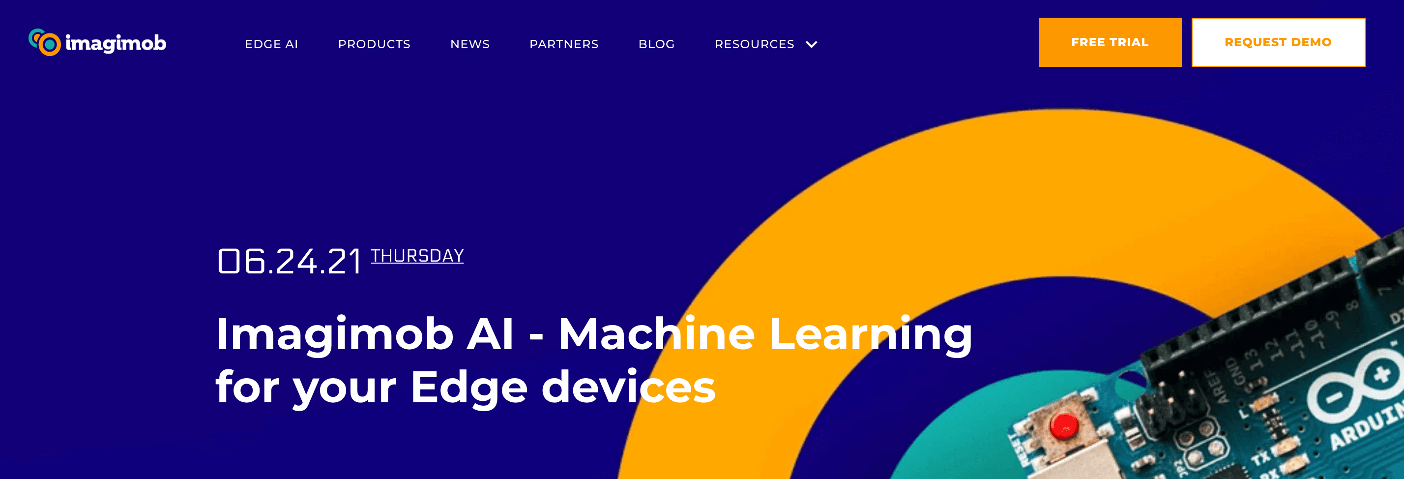 Imagimob - Edge AI / tinyML | SaaS | Deep learning