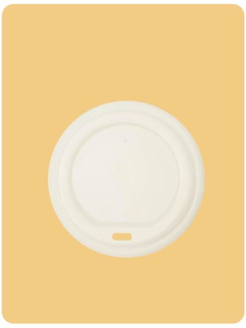 Product Eco-Friendly Cornstarch (PLA) Coffee Cup Lid - Avani Middle East | Eco Friendly Packaging image
