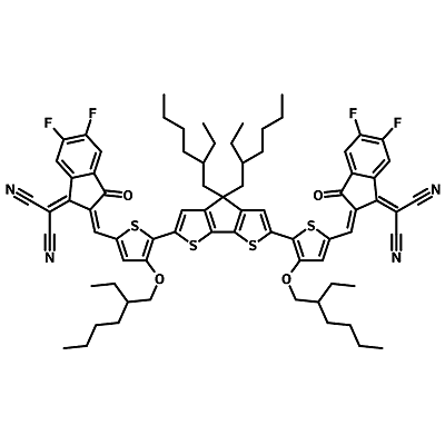 Product 
      COTIC-4F, Non-Fullerene Acceptor | >99% Purity
       | Ossila
       image