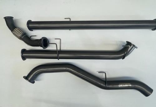 Outback Exhaust system to suit  GWM CANNON 2.0L TURBO DPF Back  3.5" 409 Stainless Steel Exhaust System - Factory Direct 4x4 Exhausts