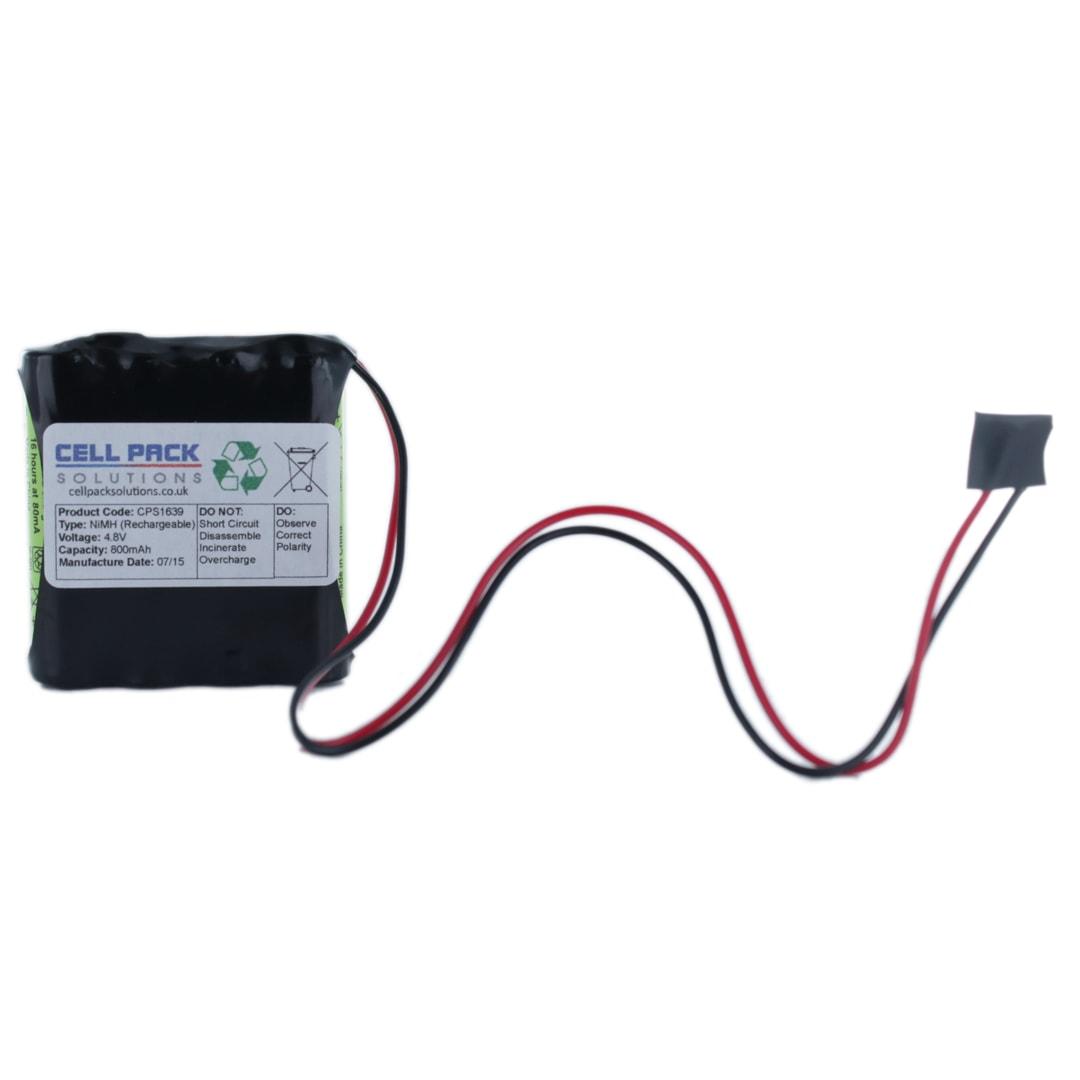 Cell Pack Solutions (CPS1639) 4.8V 800mAh NiMH Battery Pack (4C) - Cell Pack Solutions