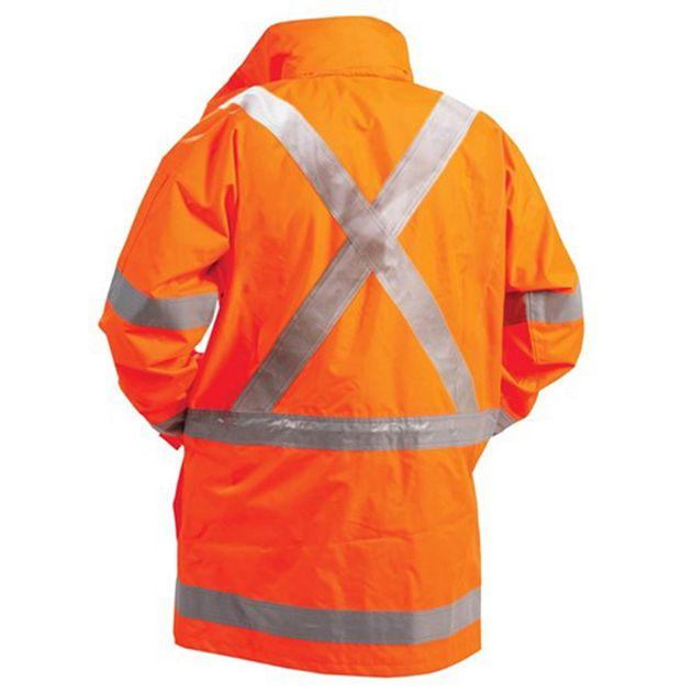Product Bison Stamina Jacket X-Back. TTMC-17. Orange - ARC Welding & Safety Supplies image