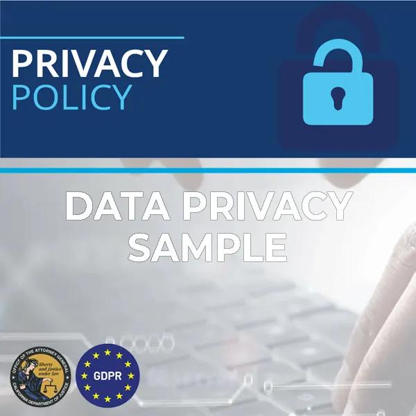 Image for Data Privacy Policy [Sample] | Data Privacy Office Solutions