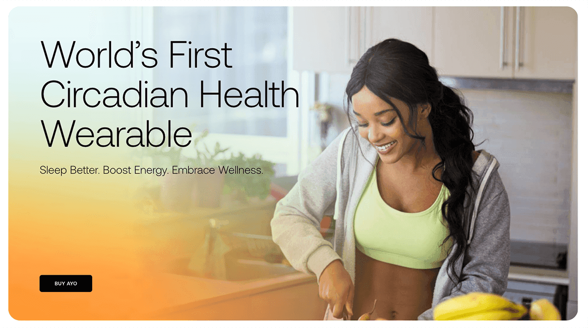 AYO - World’s First Circadian Health Wearable