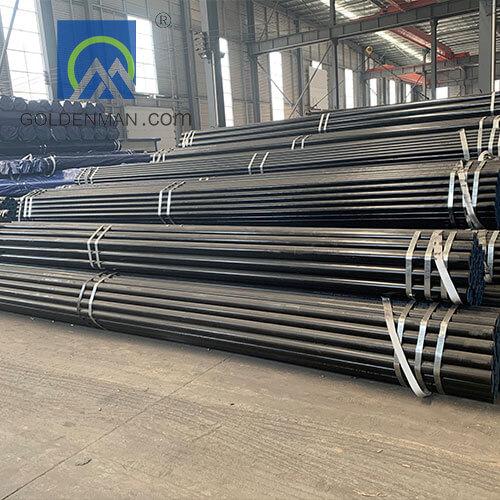 Product ASTM A106 sch40 seamless steel pipe tube, st37 st52 cold drawn seamless - Goldenman Petroleum image