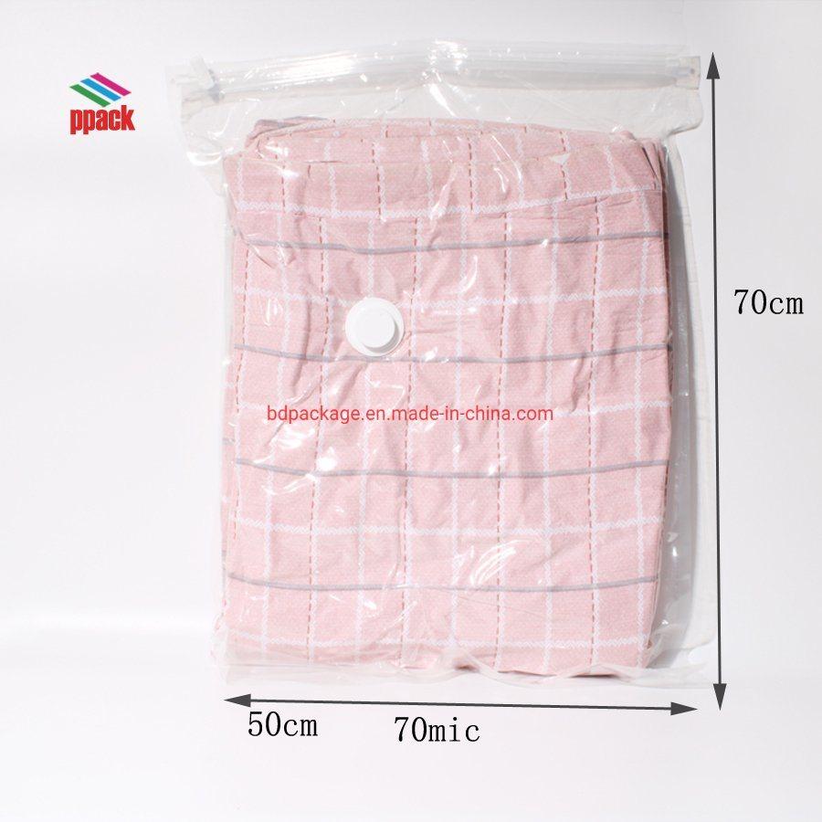 Save Your Space! Eco-Friendly Household Folding Vacuum Storage Bag for Clothing/Bedding PA+PE 50*70cm Made in China Manufacture - China Plastic Bag Poly Bag and Vacuum Storage Bag