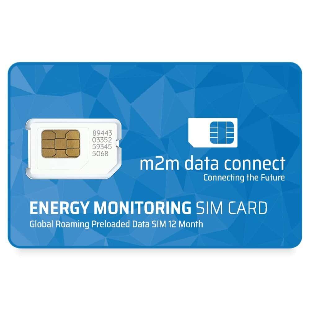 Image for Global Energy Monitoring SIM Card 12 Month Prepaid - M2M Data Connect