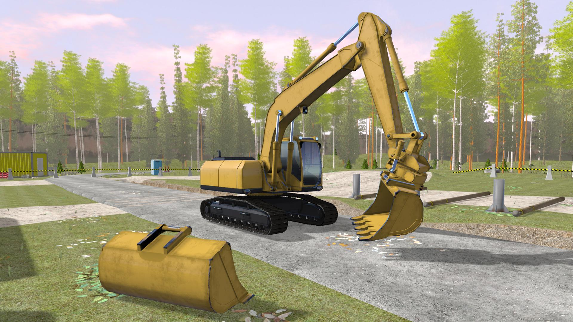 Product Excavator Simulator | Mevea Digital Twins Technology image