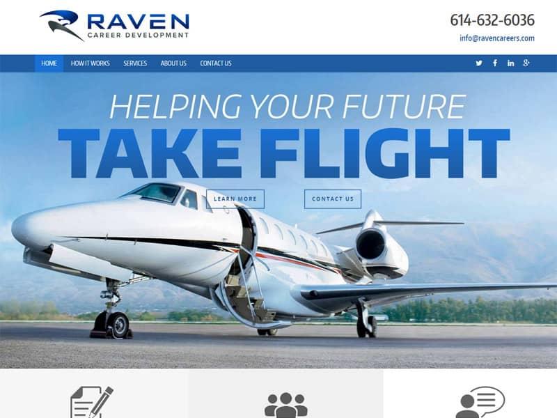 Image for Raven Career Development - Robintek: Columbus Website Design, Graphic Design & SEO Company