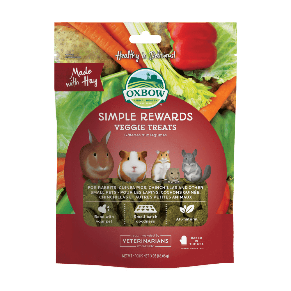 Product Simple Rewards Veggie Treats - Oxbow Animal Health image